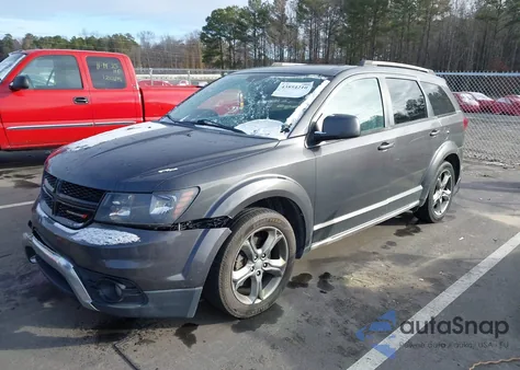 2017 Dodge Journey Crossroad Plus z USA, uszkodzony, nr VIN 3C4PDCGG6HT544072